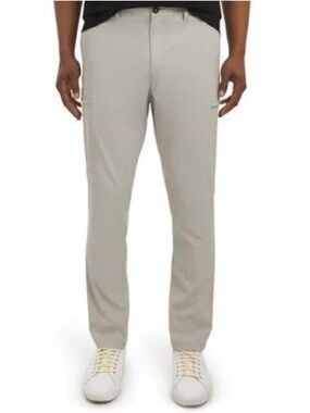41. DKNY โข NWT $90 USD Men's Slim Fit Chino Pants in Light Gray 34/32